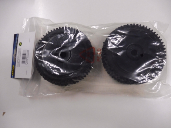 Carson Buggy Dish wheels set 1:8 | 2 pieces | Black #500900125